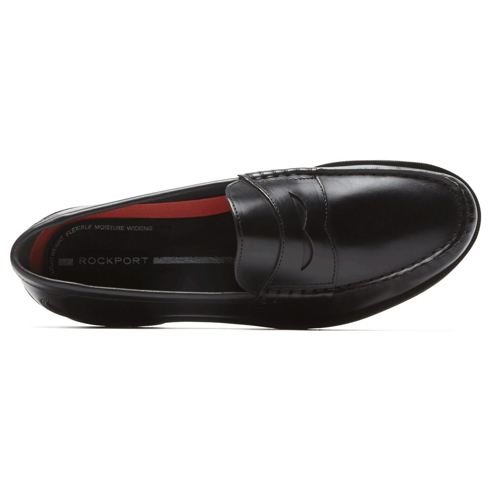 Mocassins Rockport Homem Pretas - Modern Prep Penny - 73528VOXY